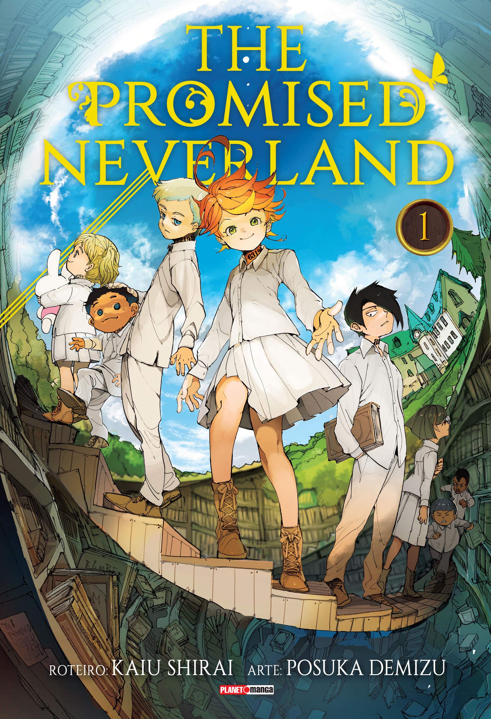 The promised neverland vol. 1 : Kaiu Shirai, Posuka Demizu: Amazon
